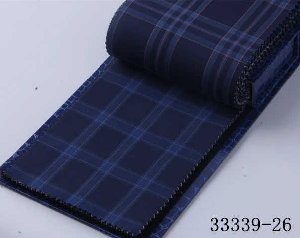 33339-26 На заказ, мужской костюм bespoke, двубортный, серый, в клетку, мужской свадебный смокинг, классический мужской свадебный костюм для мужчин - Цвет: 33339-26