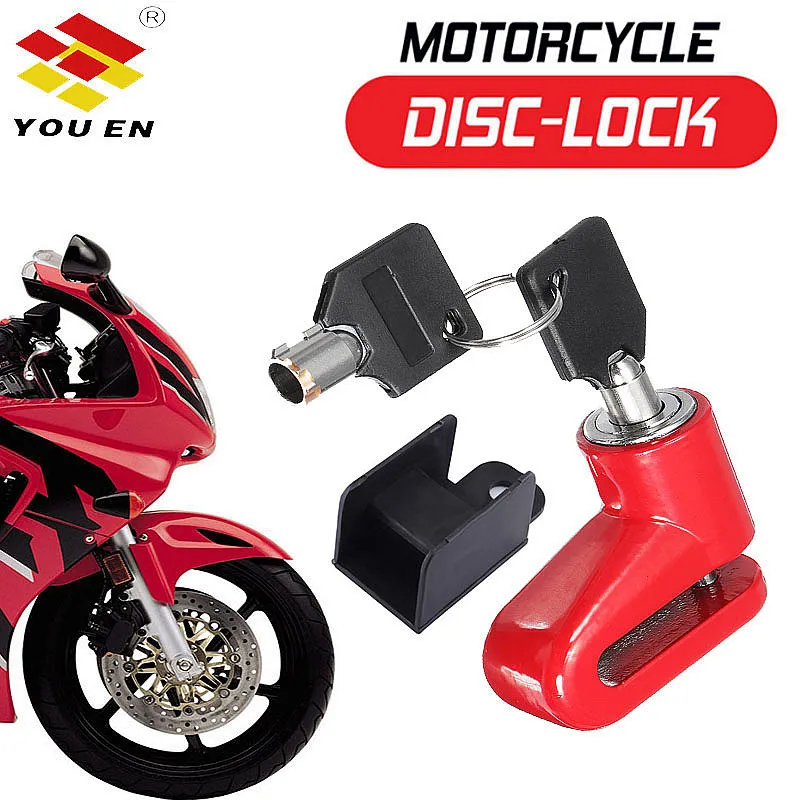 

YOUEN Motorcycle Lock Security Anti Theft Bicycle Motorbike Motorcycle Disc Brake Lock Theft Protection For Scooter Safety
