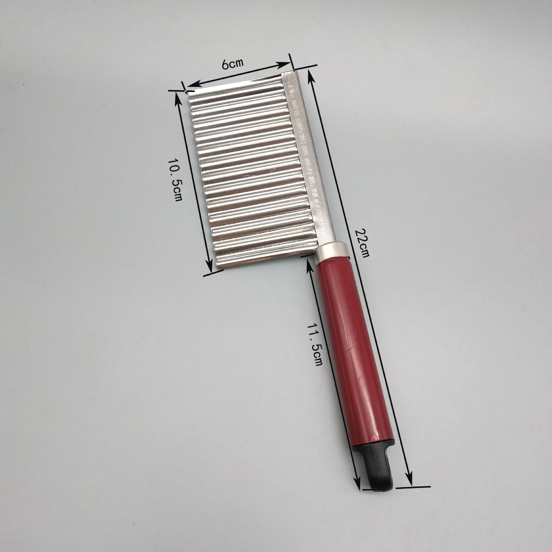 

Creative Kitchen Potato Chopper Wavy Multi-functional Cut Knife Stainless Steel Strip Cutter French Fries Knife Grater