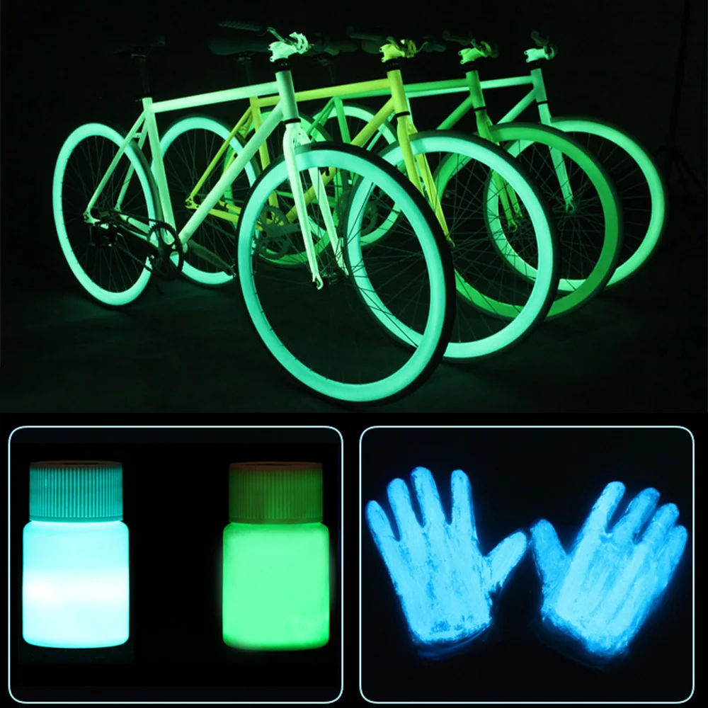 Новый 20 г светится в темноте акриловая краска Luminou яркий пигмент DIY граффити