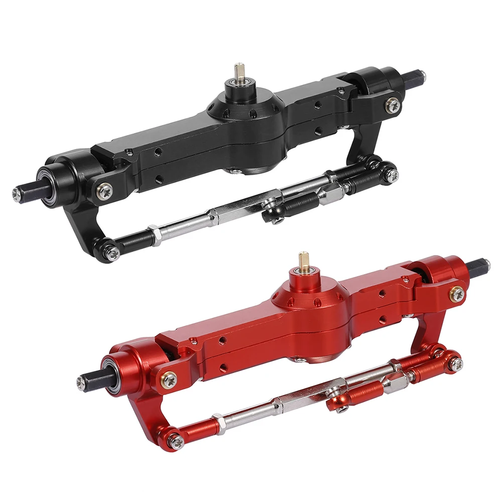Aluminum Alloy Full Front Axle for D90 MN-90 MN-99 MN-91 FJ-45 RC Car 1/12 Rock Crawler Upgrade Parts | Игрушки и хобби