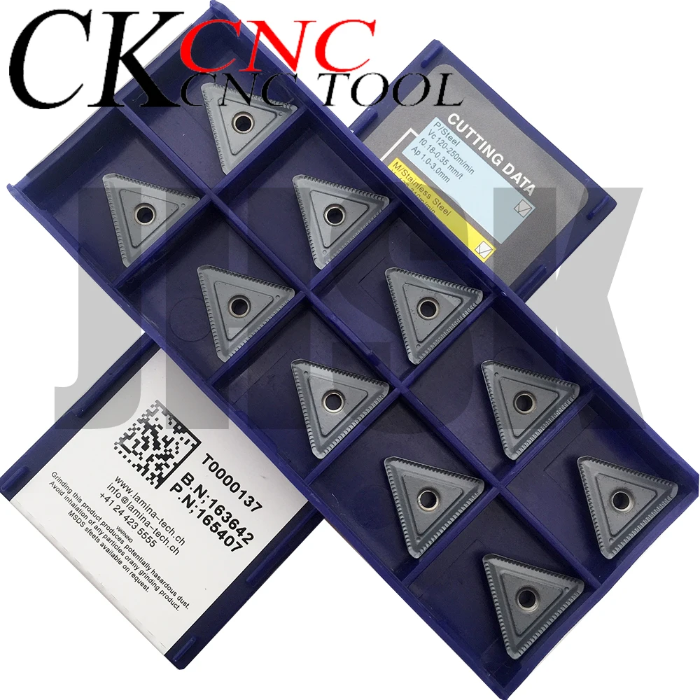 10 шт. TPKR 1603 PDTR LT30 CNC лезвие карбида вставляет фрезерные Вставляет инструменты лезвие