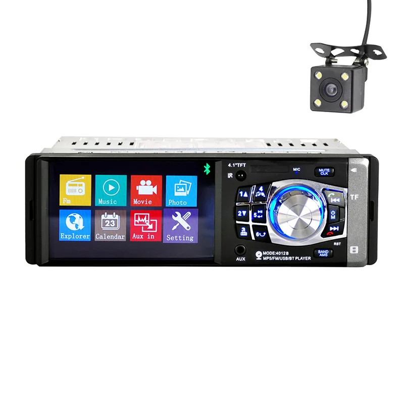 

TOSPRA Universal 2 Car Multimedia Player Autoradio Stereo 4.1" Screen Video MP5 Player Auto Radio Camera GPS
