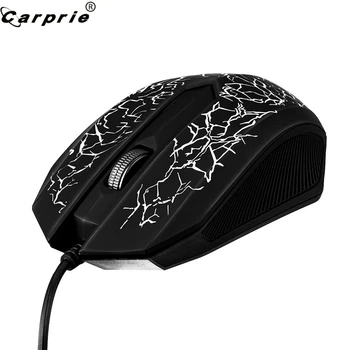 

CARPRIE Ergonomic Wired Gaming Mouse 2400DPI USB Computer LED RGB Lighting Gamer Mice for PC Laptop 9NOV