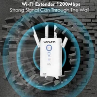 dual band wifi AC1200 Router Gigabit WiFi Range Extender/Access Point 1200Mbps wireless wifi Repeater 2.4G+5Ghz Dual band Wi-fi Signal Booster (2)