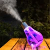Colorful Light bulb Humidifier 400ML Essential Oil Diffuser Atomizer USB Rechargable for Home Bedroom Office ► Photo 2/6