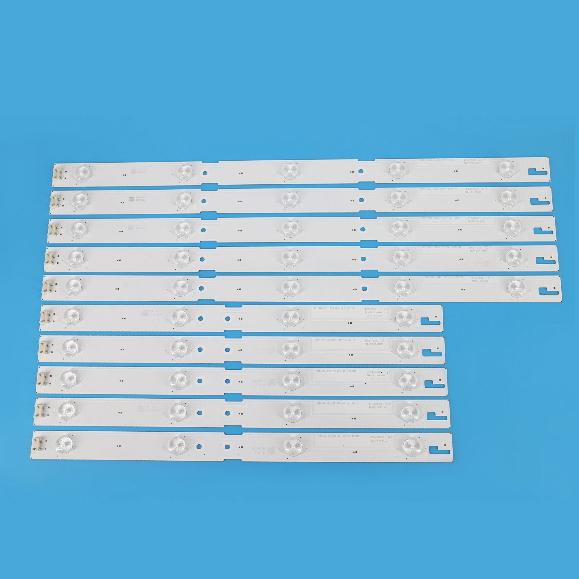 Lâmpada Led Backlight Strip para Samsung tv de 43 Polegadas Acr430 Lm4100174a Lm41-00173a Arc430 - Imagem 6