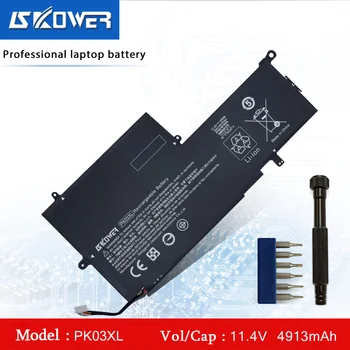 

PK03XL Battery For HP Spectre X360 13 13-4000nf 13-4006tu 13t 789116-005 + Free Tools
