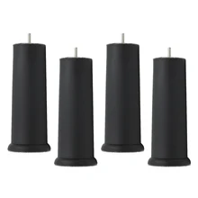 4 шт. 23 см кровать подъемный стол Лифт Мебель Диван/стул/османские конические ножки эспрессо отделка