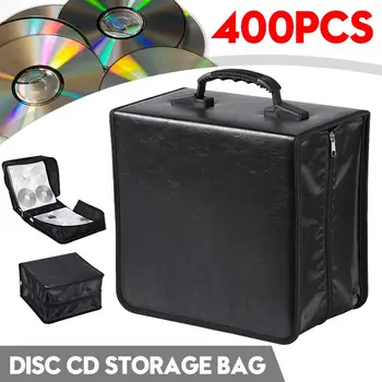 

400pcs Large Capacity Disc CD DVD VCD Wallet Storage Organizer CD Case DVD Carrying Bag Holder Album Box Case Carry Storage Bag