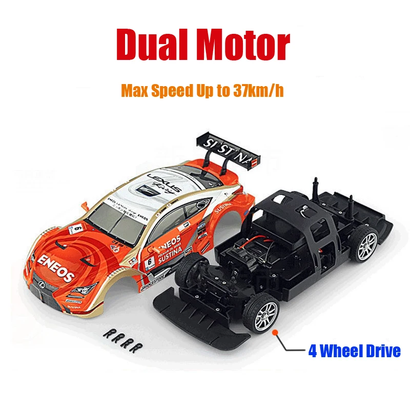 RC Car For GTR/Lexus 2.4G Drift Racing Car Championship 4WD Off-Road Radio Remote Control Vehicle Electronic Hobby Toys For Kids RC Cars medium