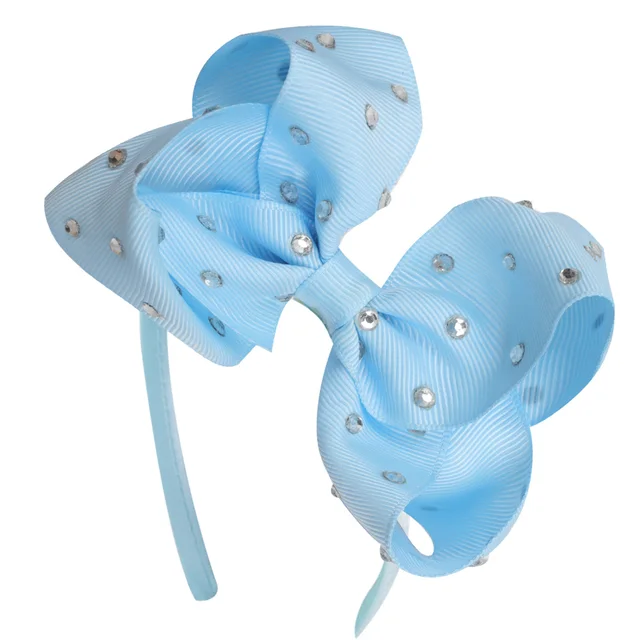 CN Sequin Bow Headband for Girls Fashion Hairband Glitter Hair Bows Headbands Party Headwear Kids Hair Accessories type 9