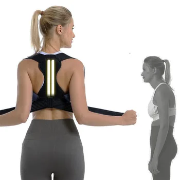 

Corset for Back Support Posture Corrector Orthopedic Medical Brace Men's Belt Health Care for Women Adjustable Relieve Pain Y17