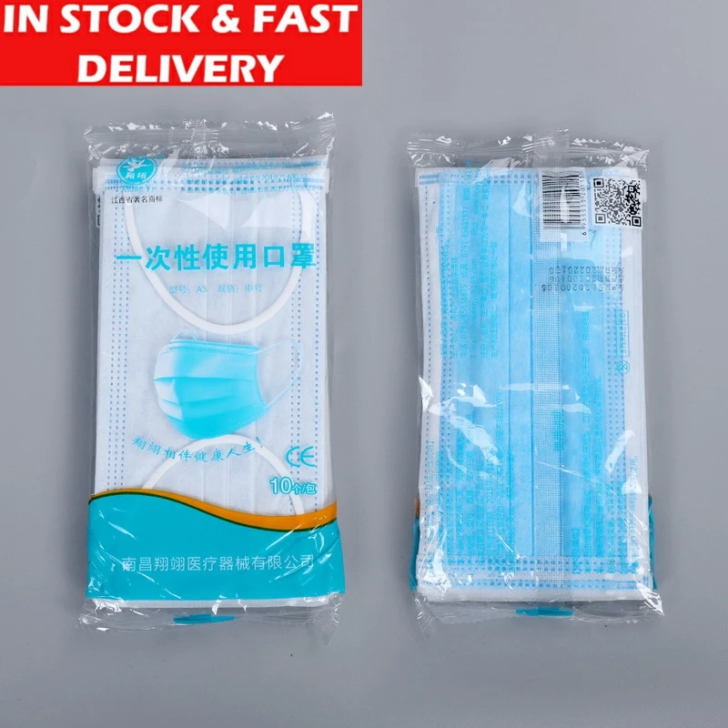 

KN95 100pcs Filter Dust Mask Antivirus flu anti infection Particulate Respirator virus Anti-fog PM2.5 Protective Safety Masks