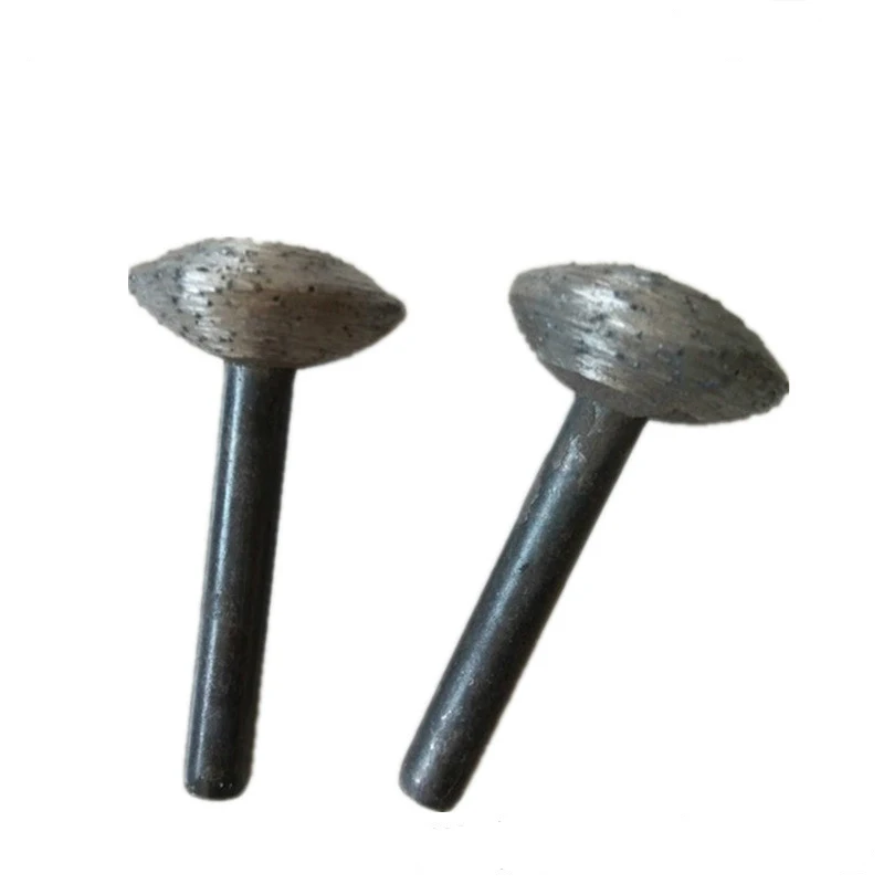 

Free shipping 6pcs Flat round grinding head, stone polishing, lettering