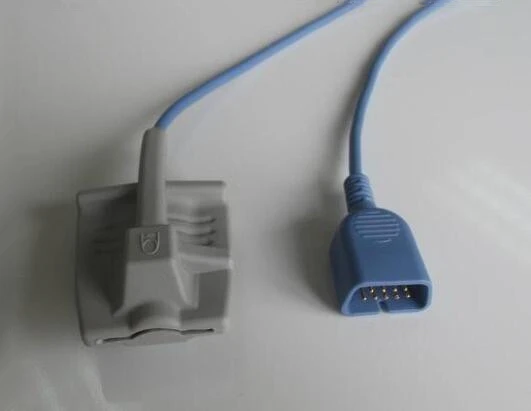Совместимость для Nihon Kohden BSM серии DB9 Pin для взрослых Softtip силиконовый Датчик Spo2 оксиметр Spo2 зонд ТПУ 1 м/3 фута