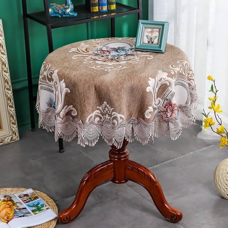 Najtaniej Luksusowa woda koronka rozpuszczalna Tassel jakość Tapete świąteczne wesele europejskie meble dekoracyjne Hotel Villa oferuje obrus