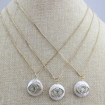 

16inch 10str/lot fashion freshwater pearl pendant necklace,various styles pearl necklace,irregular freshwater pearl necklace