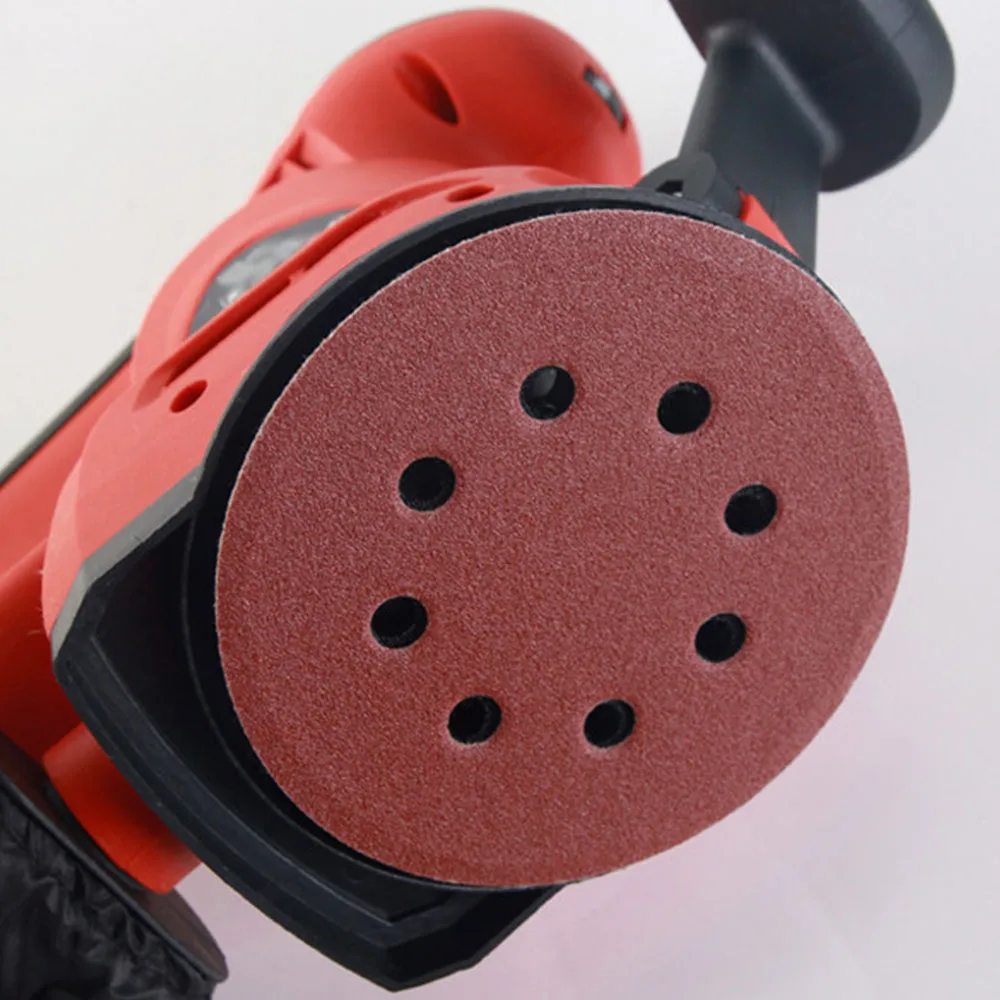 80pcs High Quality Sanding Discs 125mm Abrasive Sand Paper Sanding Disc with Grits  Hook & Loop Backer Plate