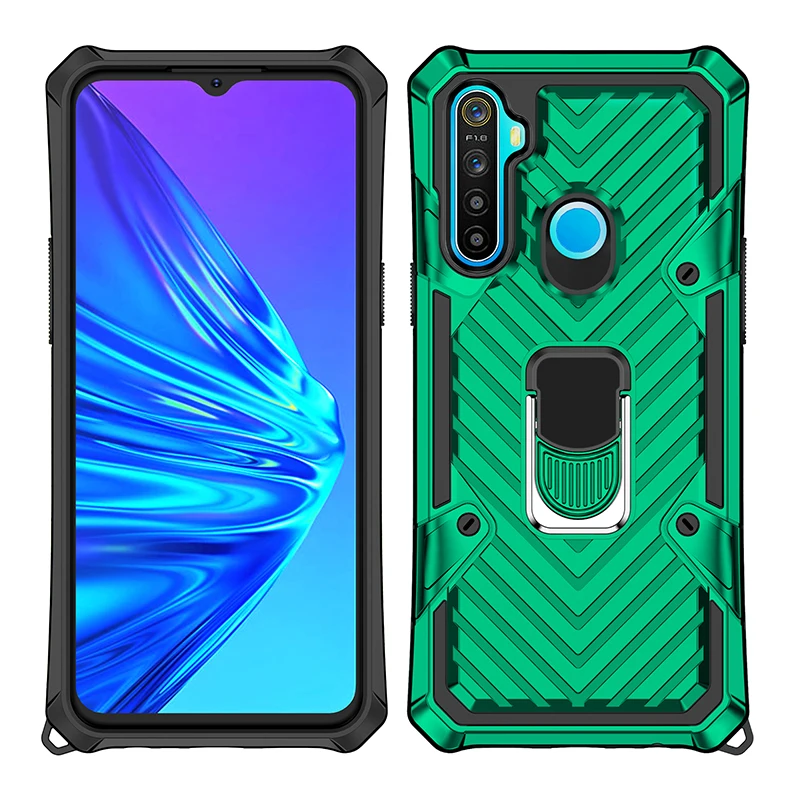 Чехол Lightning Armor для OPPO A5 A31 A9 A52 A72 A92 A8 Realme 5 6 5S 6i 5i C11 C15 совместимый автомобильный держатель подходящий