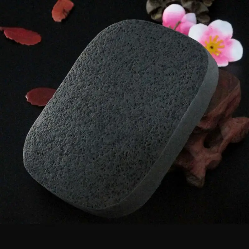 Super Adsorption Bamboo Charcoal Sponge Puff Facial Cleansing Sponge Natural Moisturizes Skin Bacteriostatic Efficacy Sponge Pad