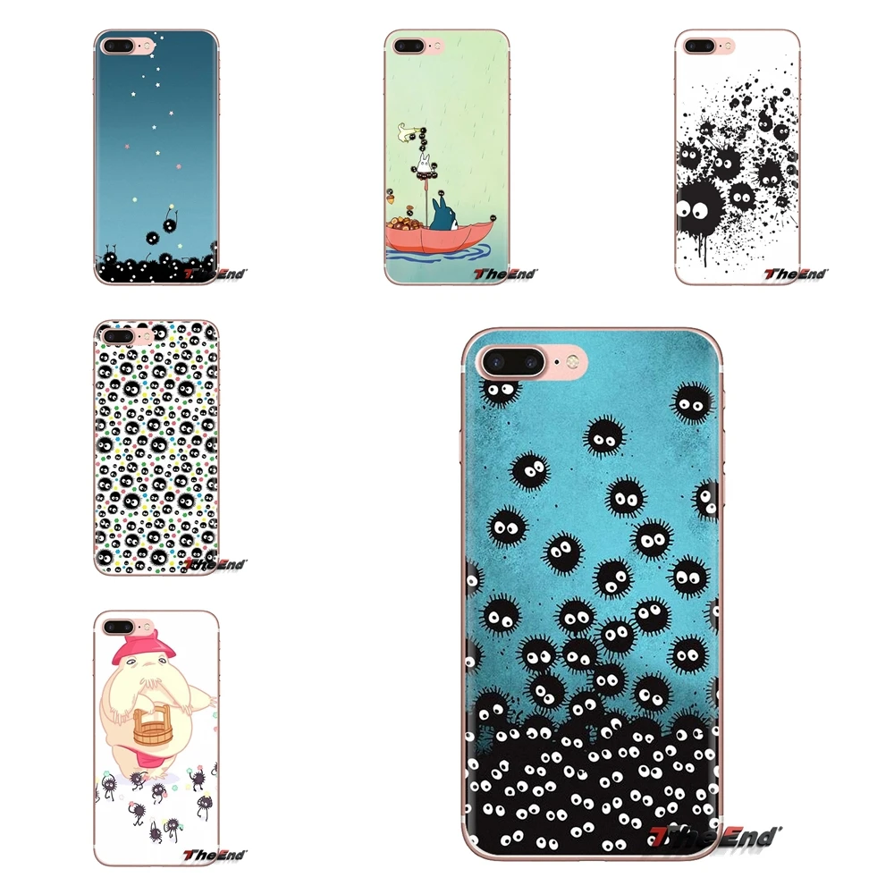 Phone Cases Studio Ghibli Spirited Away Soot For Huawei Honor 7X V10 6C V9 6A Play 9 Mate 10 Pro Y7 Y5 P8 P10 Lite Plus GR5 2017 |
