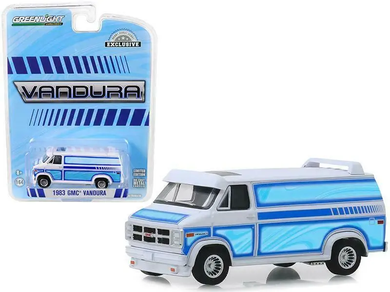 GL 1: 64 1983 GMC Vandura на заказ фургон белый с пользовательской сплава Модель автомобиля литья под давлением металлические игрушки подарок на день рождения для детей мальчик