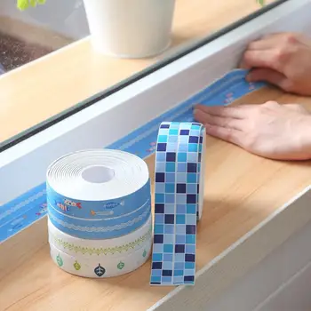 

Kitchen mold proof paste sink countertop waterproof stickers self-adhesive bathroom seal strip glue strip