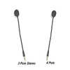 3.5mm Microphone filaire stéréo Studio jeu casque micro Mini HD voix Mono 4 pôles micro pour casque téléphone ordinateur portable enregistreur ► Photo 1/6