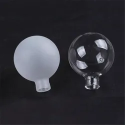 G4 Globe D5cm Frost Clear Glass Shade Replacement for G4 Socket, G4 Small ball glass lampshade cover for branch tree chandelier