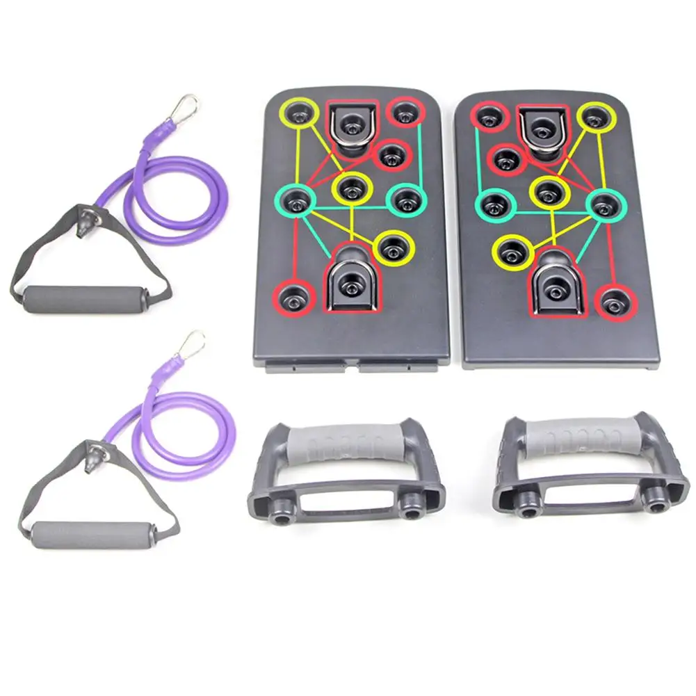 Push Up Board New Push-up Bracket Male Fitness Equipment Multi-function Home Chest Muscle Training Exercise Bracket