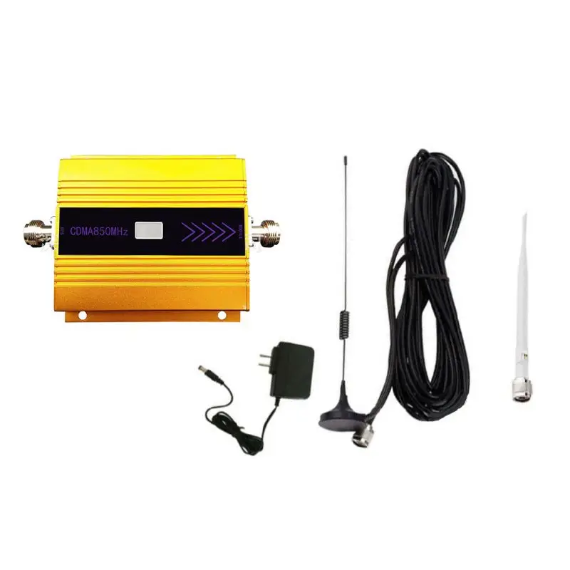 

Drop Ship 850mhZ GSM 2G/3G/4G Signal Booster Repeater Amplifier Antenna for Mobile Phone