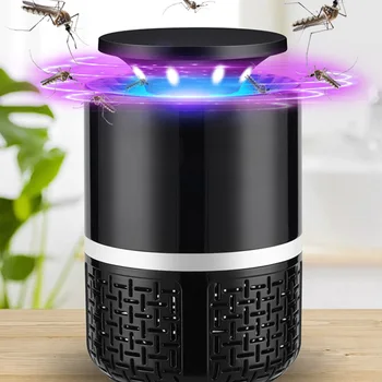 

Electronic Insect Suction LED Light Pest Control Indoor Lamp USB Powered UV Blue Light