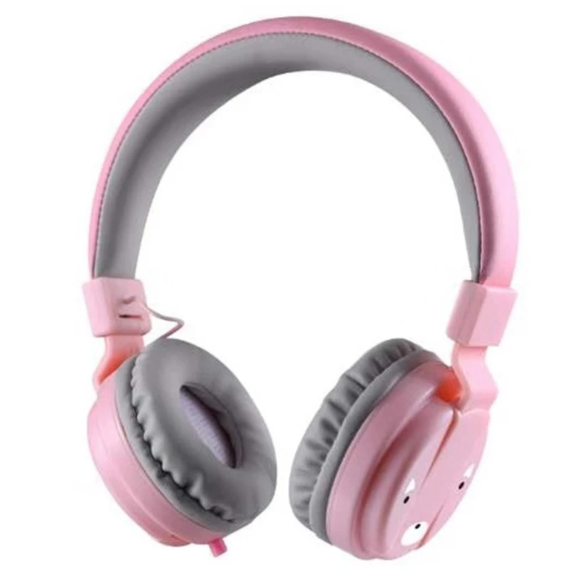 NEW Children Headphone Foldable Child Earphone Headset Wire Control Wired Phone Boy Girl Headset With Microphone Kid Headset