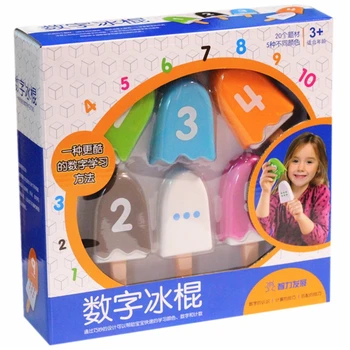 

Digital Ice Candy Ice Cream Number Match Game Toy Early Education Parent-Child Interactive Toys For Kid Baby Toddler