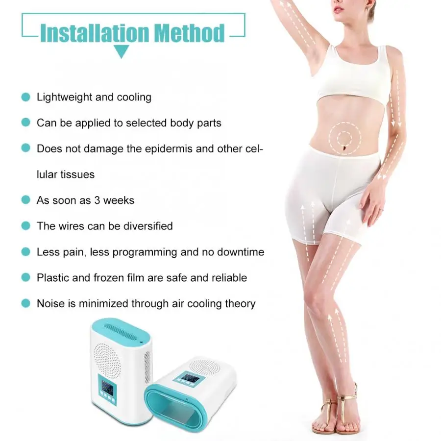 Fat Burning Freeze Fat Negative Pressure Liposuction Frozen Body Slimming Fat Burner Machine,Antifreeze Membrane(Necessity