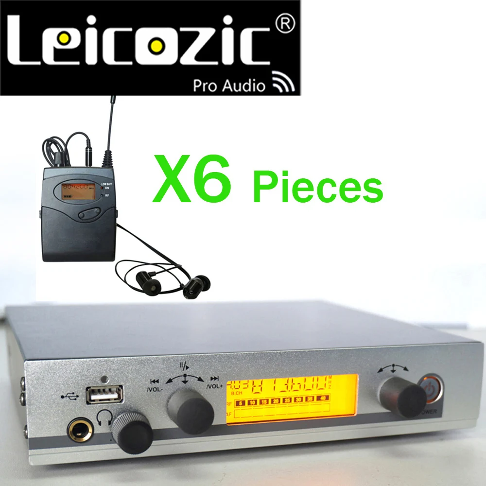 Leicozic Monitoring 1 transmitter 6 receivers