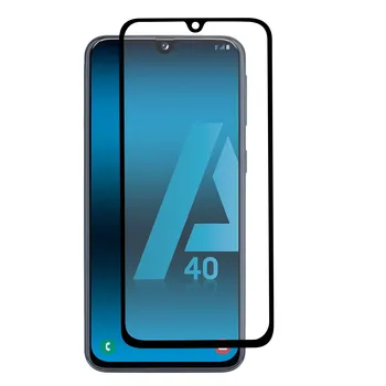 

TBOC Protector Screen 5D for Samsung Galaxy A40 [5.9 "] Vidrio Glass Tempered Ultra Thin Full Protection Heavy Duty