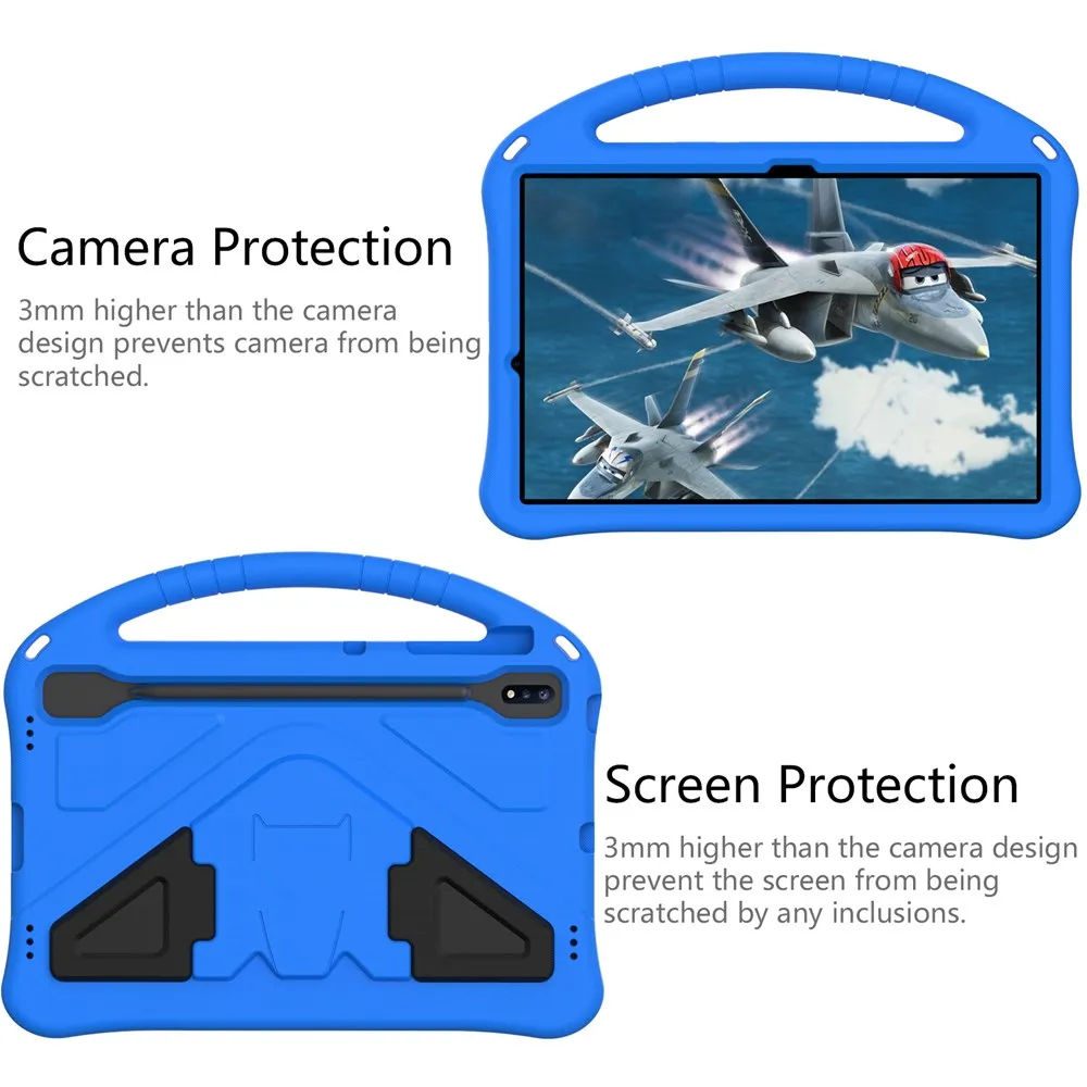 Cover for Samsung Galaxy Tab S7 Plus SM-T970 T975 T976B 12.4" S7 FE SM-T730 T733 T736B S8+ Plus SM-X800/SM-X806
