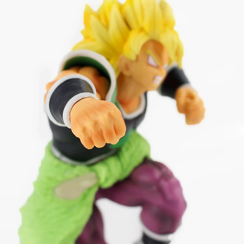 20 см аниме Dragon Ball Z Супер Saiyan Broly fullpower Z битва Рисунок ПВХ Dragon Ball фигурки игрушкечные драконы