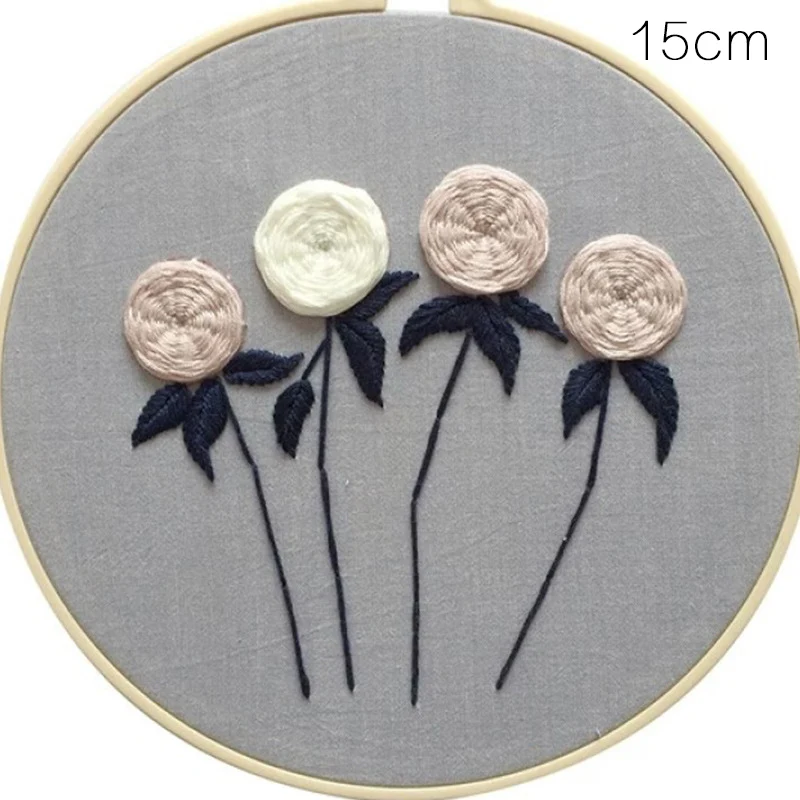 Вышивка в европейском стиле для начинающих из материала Посылка с цветами Сделай