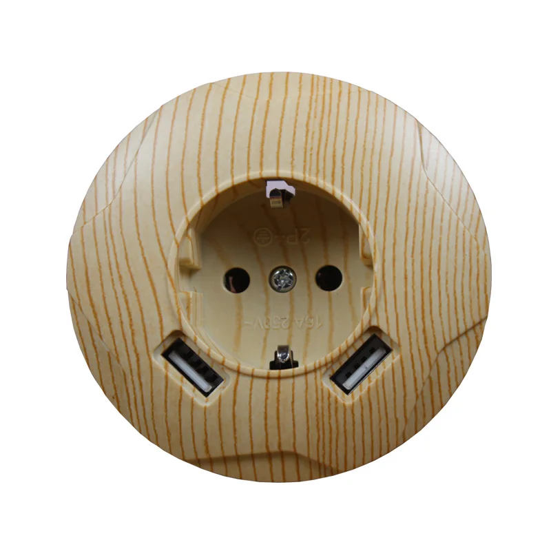 Настенная розетка USB зарядное устройство Бесплатная доставка двойной Порты и