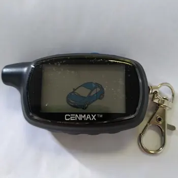 

Russia CENMAX ST 7A Russian LCD remote control for CENMAX ST7A 7A LCD keychain car remote 2-way car alarm