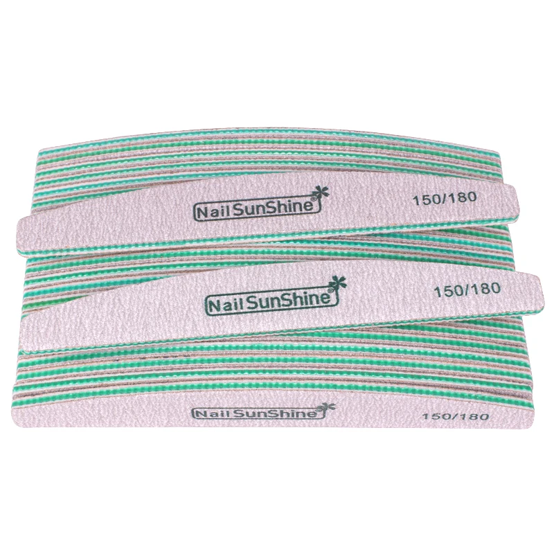Arquivo de Unha Cuidados com as Unhas Lote Profissional 150 180 Meia Lua Cinza Lixa Buffer Bloco Emery Placa Moagem Polidor Ferramentas 50 Pçs - 7 bloco emery placa moagem polidor ferramentas cuidados com as unhas