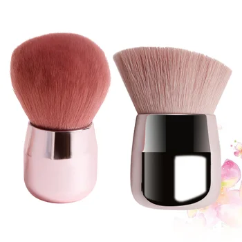 

2pcs Makeup Brushes Mushroom Design Mini Multi-function Foundation Brush Powder Brush Blusher Brush for Girls Women