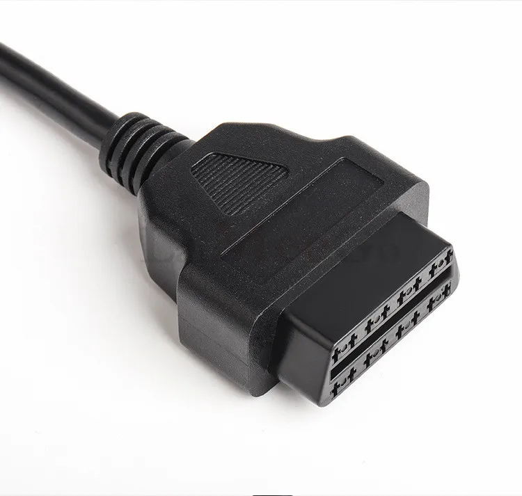 16Pin Female Opening Cable Connector For ELM327 Extension Adapter OBD Cable OBDII OBD ODB2 OBD 2 Adaptor 16Pin Female Cable (5)