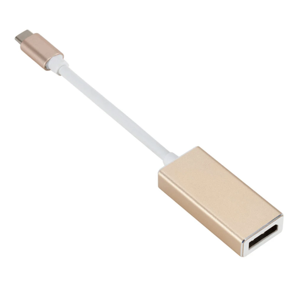 Высокое качество USB-C USB 3,1 TYPE-C к DP Дисплей порт конвертер кабель 4 к видео AV патч-корд адаптер для Mac Mini мобильного телефона