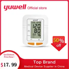 Yuwell YE660B/660C Arm Blood Pressure Monitor Watch Automatic Sphygmomanometer Digital Arm Blood Pressure Meter Big Screen
