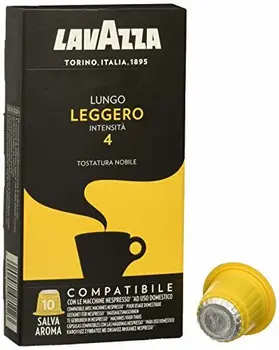 

Lavazza, Cápsulas de café Leggero - 10 Cápsulas