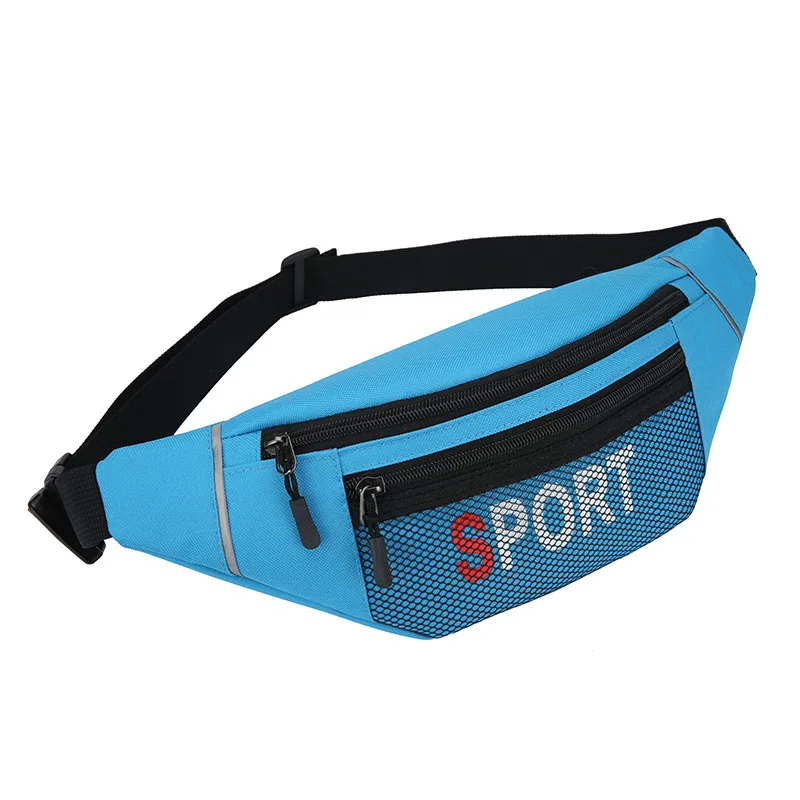 

New Style Printed Wallet Men's Lettered Phone Coin Purse Waterproof Wear-Resistant Large Capacity Chest Bag Fashion & Sports Wal
